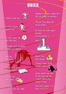 Poster Ieder kind uniek