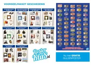 voordeelpakket geschiedenis Poster in de Klas