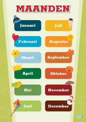 Maanden van het jaar