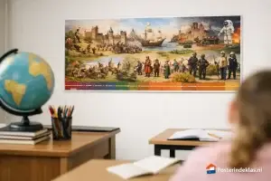 Geschiedenis poster Nederland in de klas